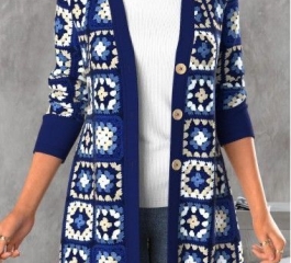Granny Square Cardigan – Free Pattern