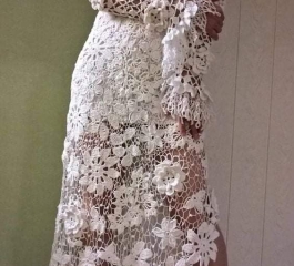 Dress “White flowers”