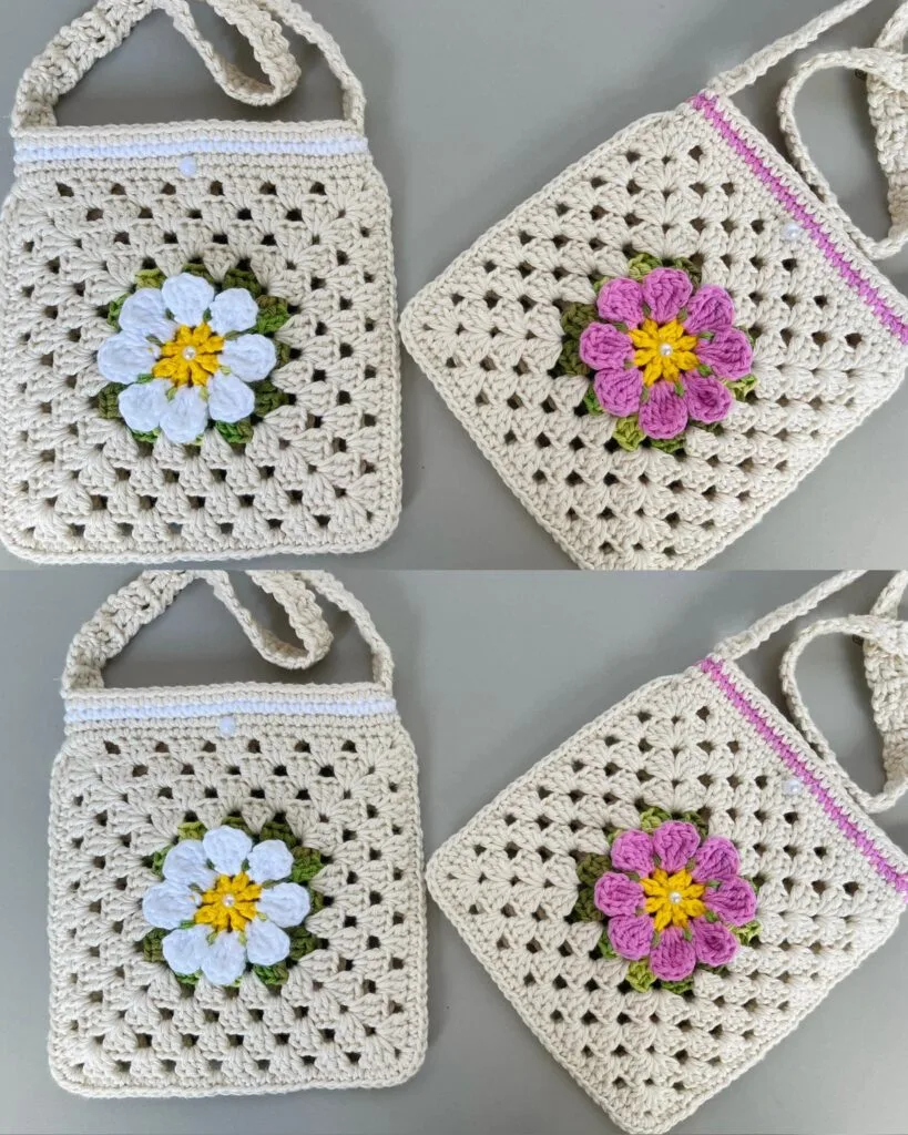 Crochet Bag Easy Pattern – Step-by-Step Tutorial