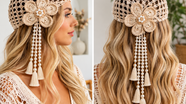 Crochet Headpiece Pattern