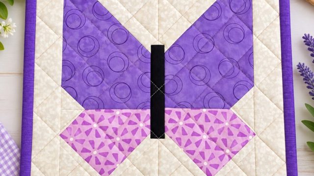 Butterfly Quilt Block Pattern