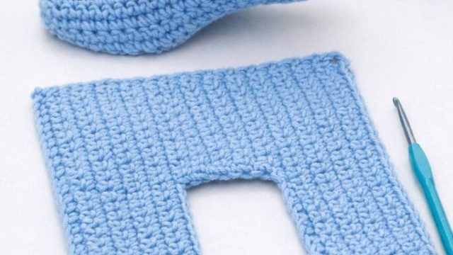 Crochet Simple Slippers Pattern