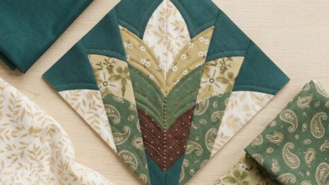 Cleopatra Fan Quilt Pattern