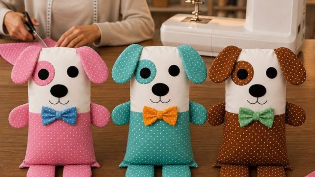 Quilted Dog Pillow Pattern