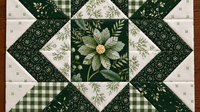 Bright Star Block Quilt Pattern
