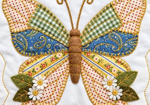 Patchwork Butterfly Pattern