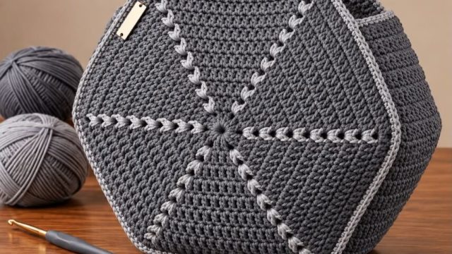 Crochet Hexagon Bag Tutorial