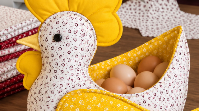 Chicken Egg Basket Tutorial