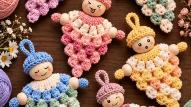 Crochet Doll Ornament Pattern