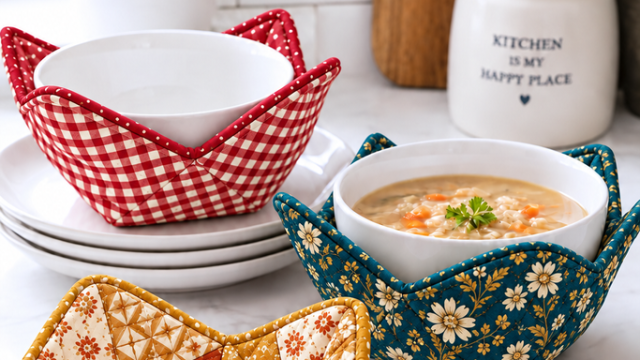 Flower Bowl Cozy Pattern